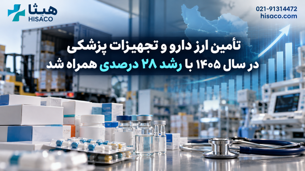 تأمین ارز دارو و تجهیزات پزشکی در سال ۱۴۰۵ با رشد ۲۸ درصدی همراه شد