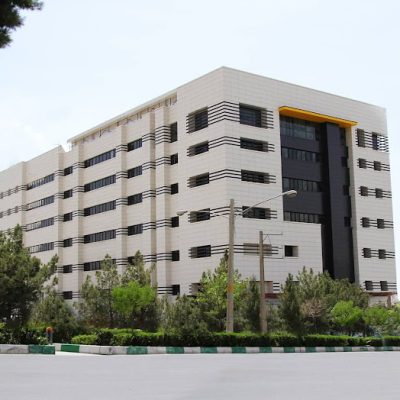 نمای ساختمان بیمارستان نیکان سپید حکیمیه